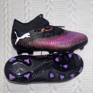 Puma Kids Shoes - Black and Purple